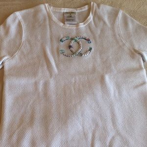 Authentic Chanel Top La Pause FR36
